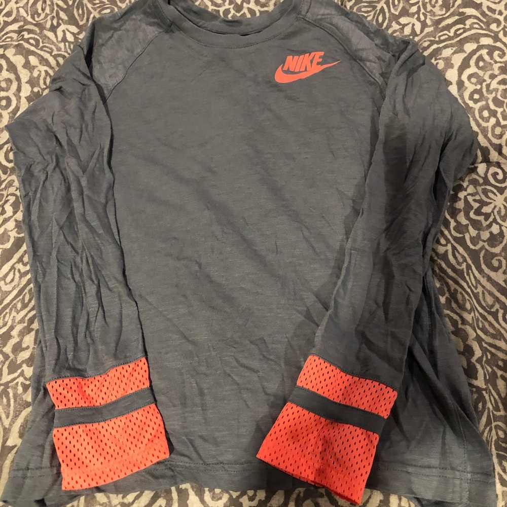 Girls size medium bike shirt